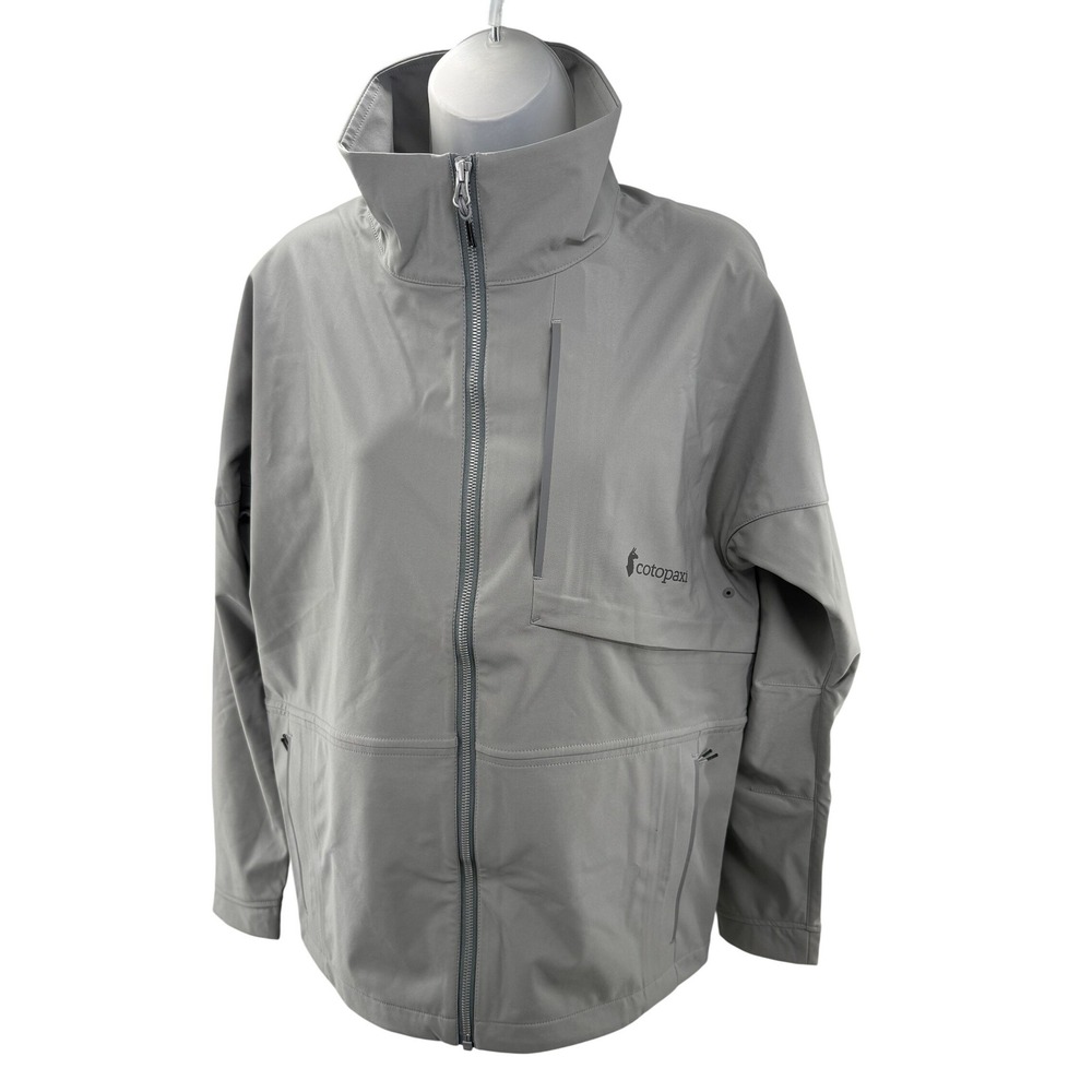 Cotopaxi Kinsa Softshell Jacket Gray Ski Snowboard Mens L Womens XL NEW
